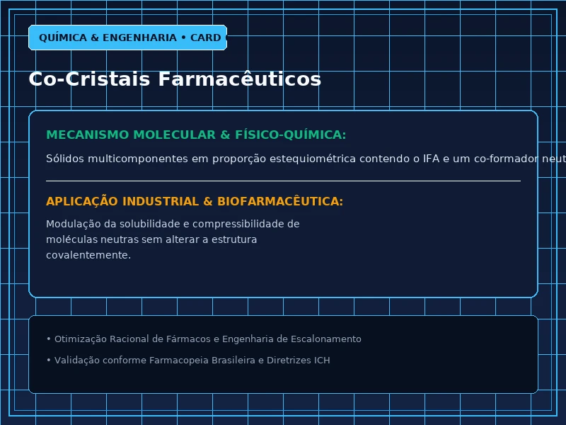 Cartão Técnico 6 - Cristalografia e Polimorfismo Farmacêutico