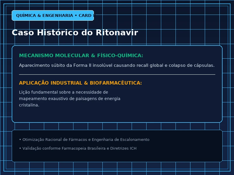 Cartão Técnico 8 - Cristalografia e Polimorfismo Farmacêutico