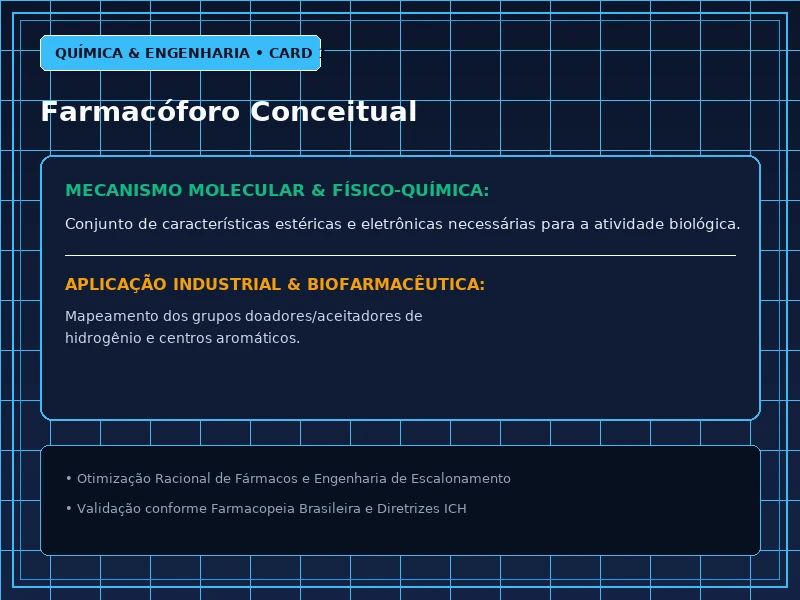 Cartão Técnico 1 - Relação Estrutura-Atividade e Farmacóforos
