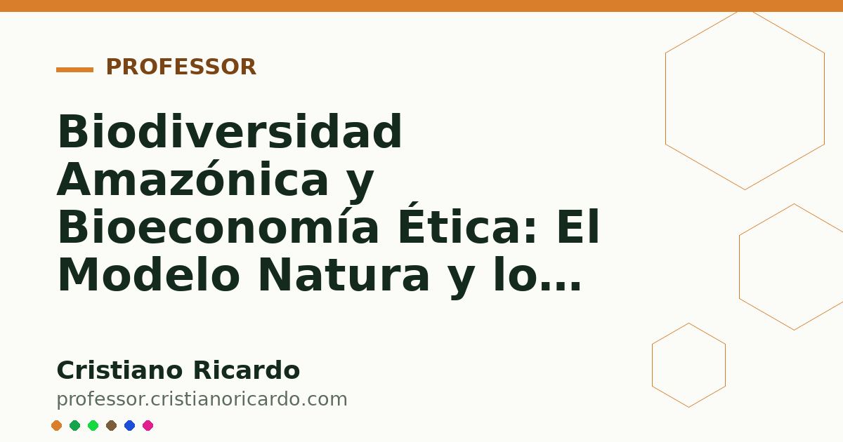 Card OG automático: Biodiversidad Amazónica y Bioeconomía Ética: El Modelo Natura y los Activos del Bosque