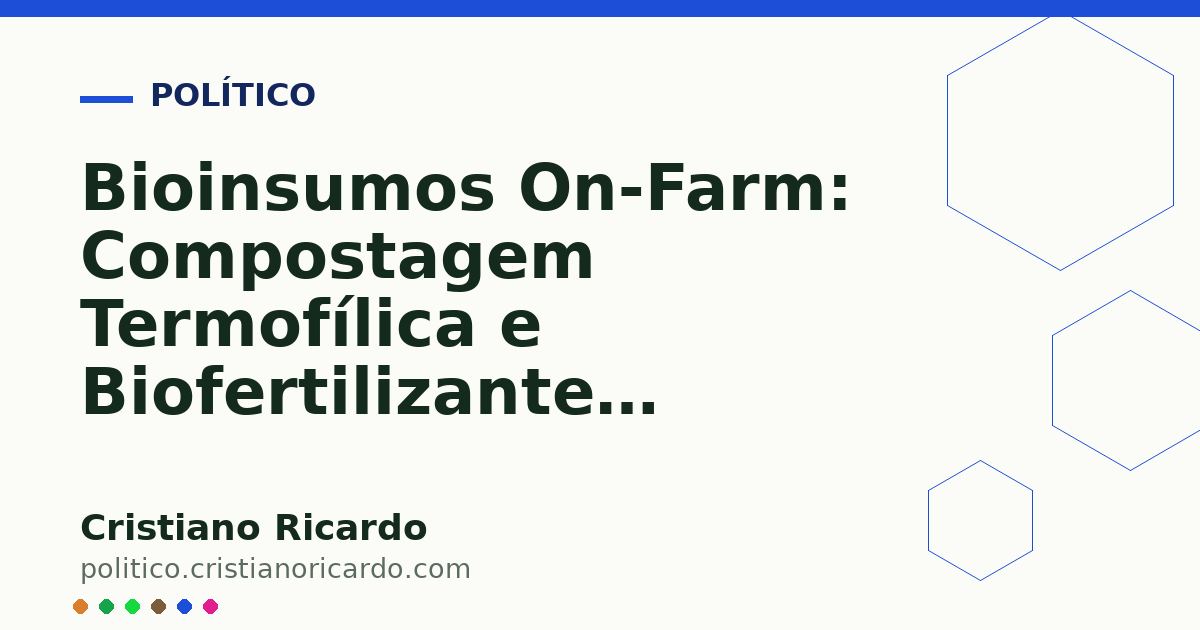 Card OG automático: Bioinsumos On-Farm: Compostagem Termofílica e Biofertilizantes Enriquecidos com Rochagem (Tratado de Agroecologia &amp; Agricultura Familiar 2021)