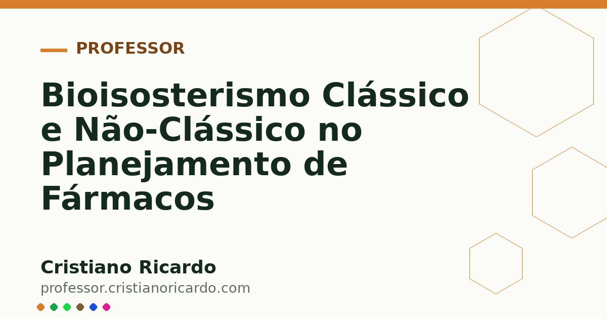Card OG automático: Bioisosterismo Clássico e Não-Clássico no Planejamento de Fármacos