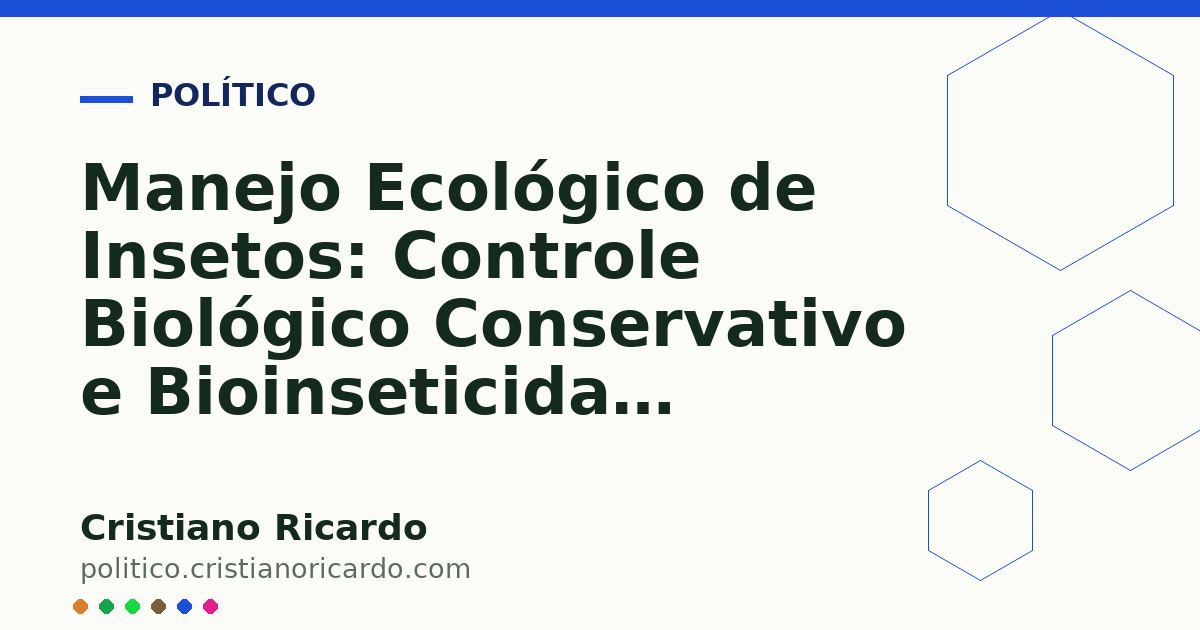Card OG automático: Manejo Ecológico de Insetos: Controle Biológico Conservativo e Bioinseticidas (Tratado de Agroecologia &amp; Agricultura Familiar 2023)