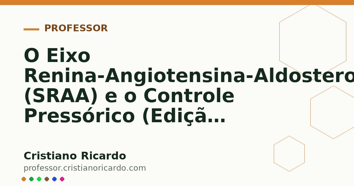 Card OG automático: O Eixo Renina-Angiotensina-Aldosterona (SRAA) e o Controle Pressórico (Edição Farmacêutica 2009)