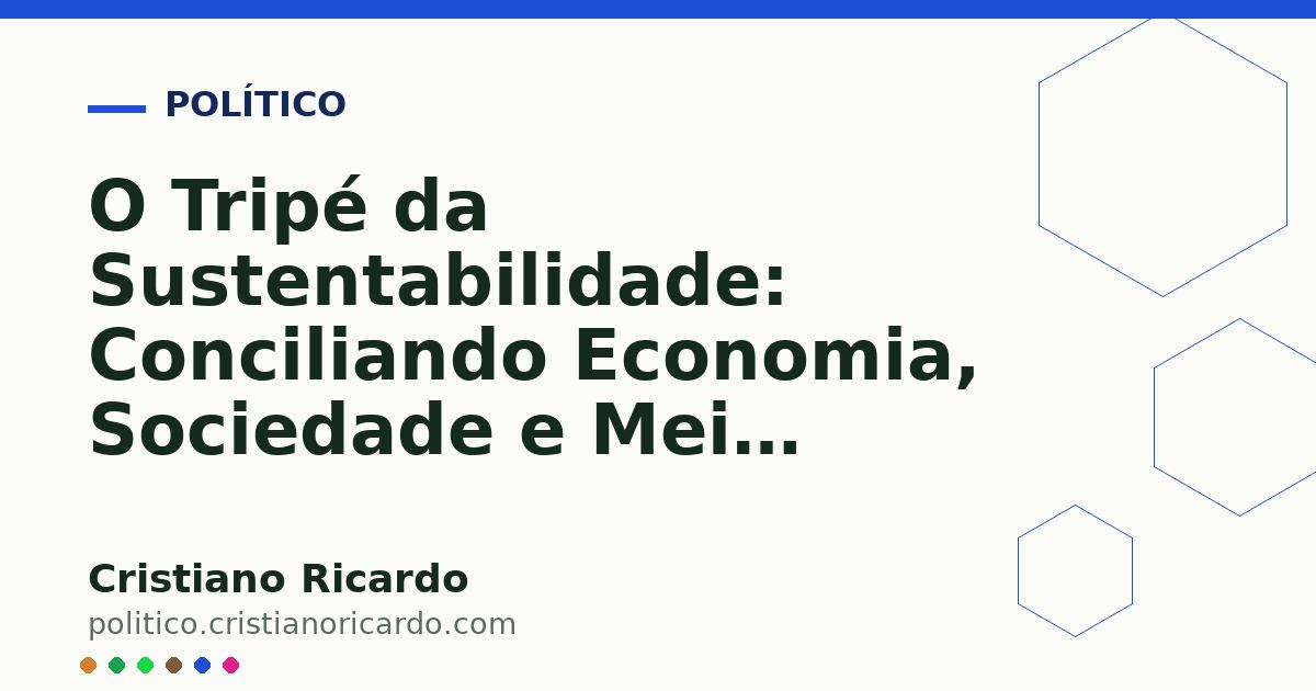 Card OG automático: O Tripé da Sustentabilidade: Conciliando Economia, Sociedade e Meio Ambiente (Edição 2015)