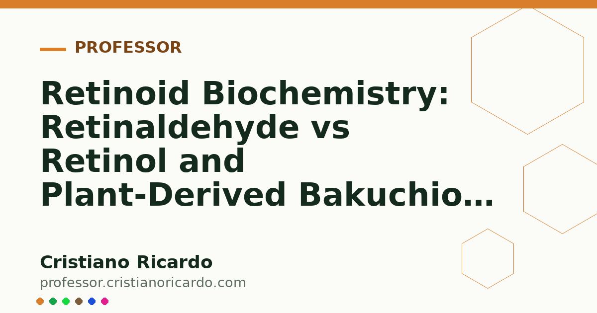 Card OG automático: Retinoid Biochemistry: Retinaldehyde vs Retinol and Plant-Derived Bakuchiol (Engineering Review 2009)