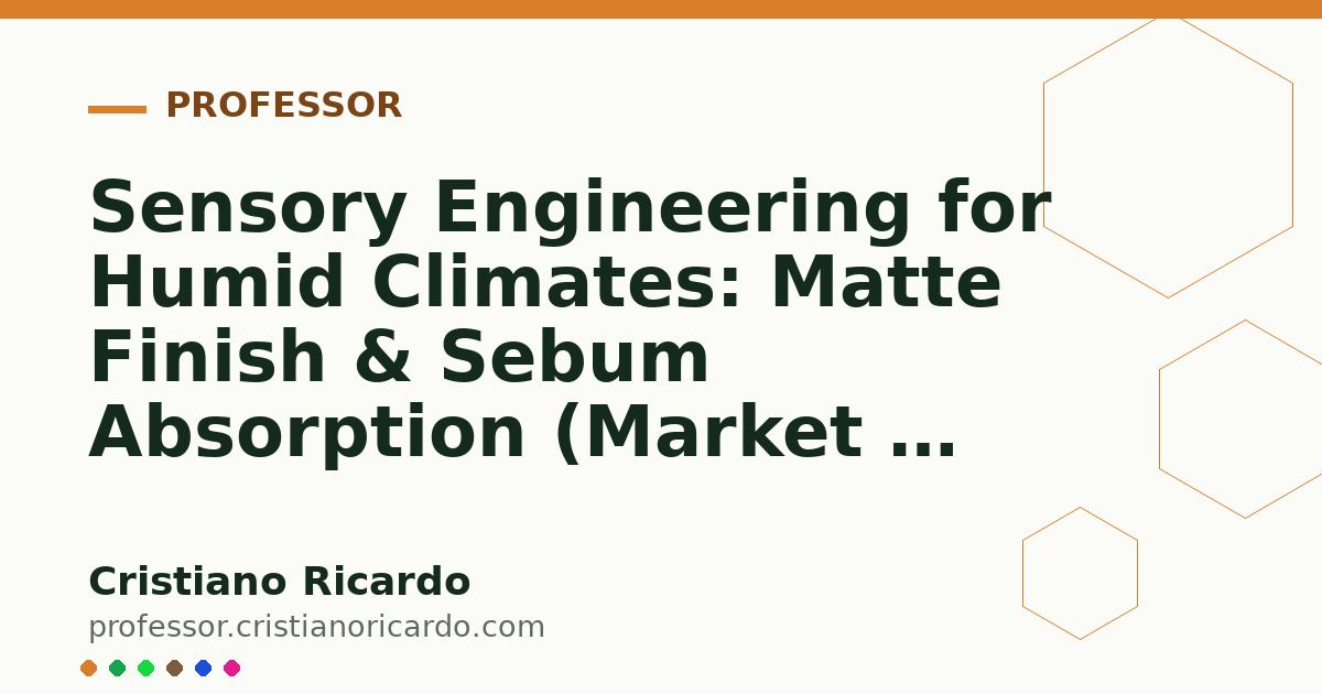 Card OG automático: Sensory Engineering for Humid Climates: Matte Finish & Sebum Absorption (Market & Science Review 2026)