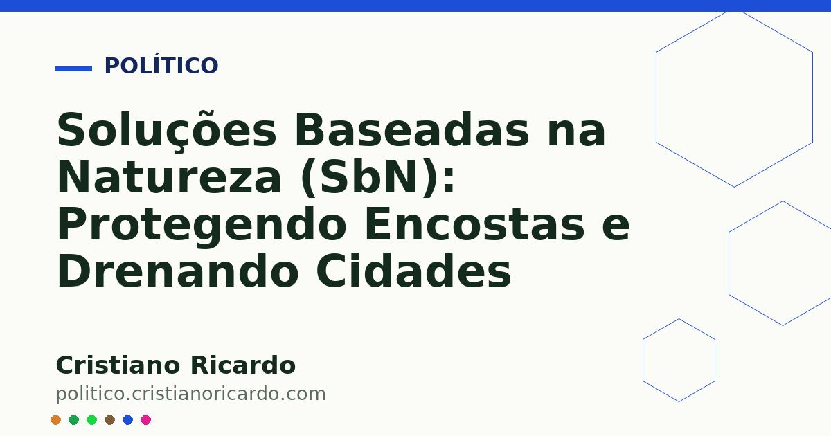 Card OG automático: Soluções Baseadas na Natureza (SbN): Protegendo Encostas e Drenando Cidades