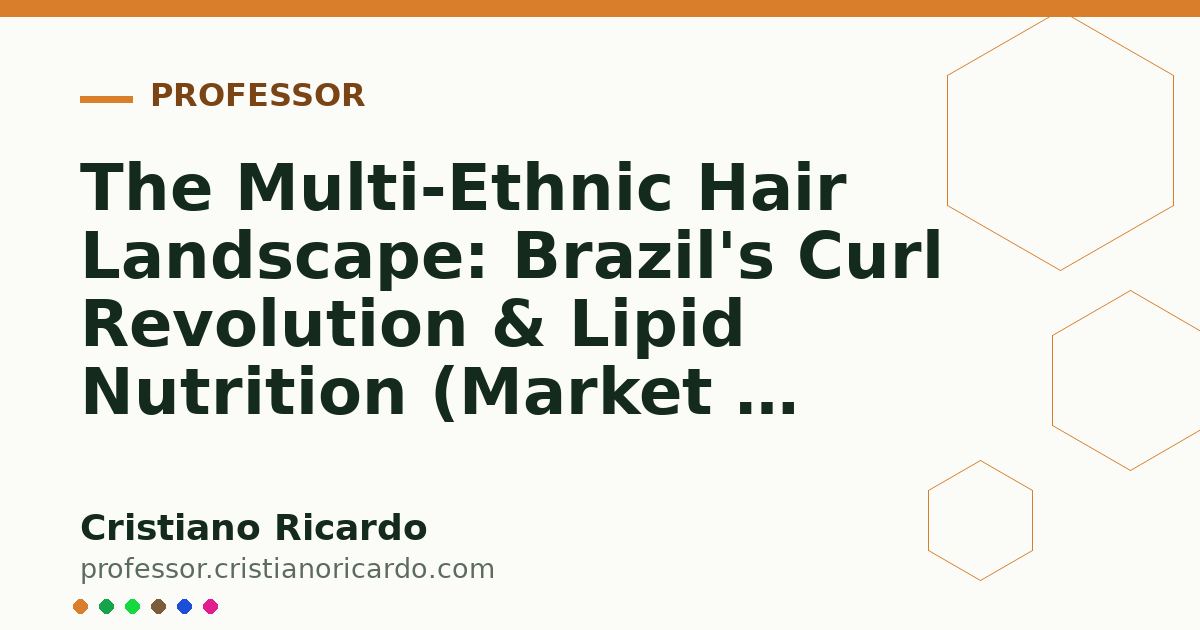 Card OG automático: The Multi-Ethnic Hair Landscape: Brazil's Curl Revolution & Lipid Nutrition (Market & Science Review 2017)